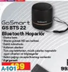 GO SMART GS BTS 22 BLUETOOTH HOPARLÖR